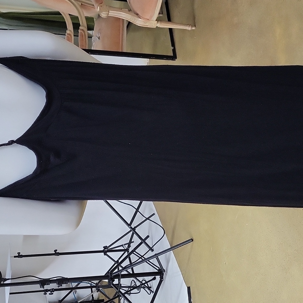 Alexandra Bartlett Black Spaghetti Strap Maxi Dress - Picture 6 of 9